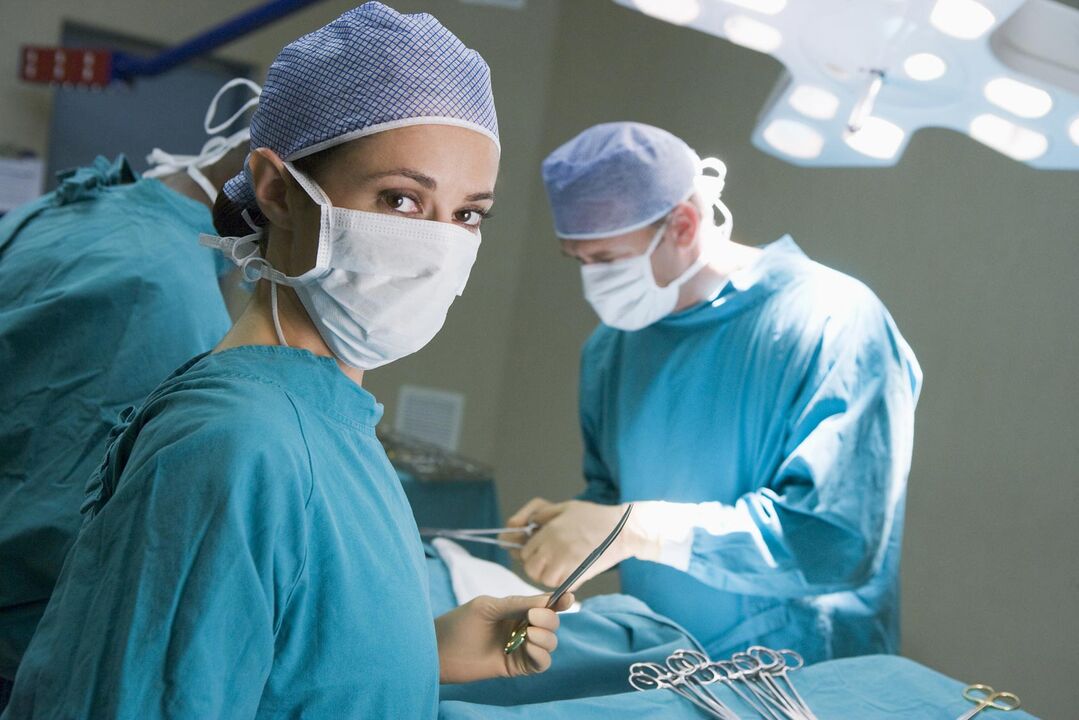 Σε ορισμένες περιπτώσεις, η στασιμότητα του προστάτη απαιτεί χειρουργική επέμβαση